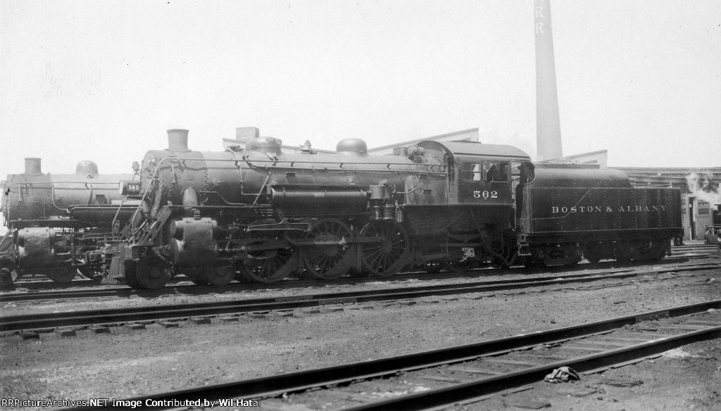 Boston & Albany Km 4-6-2 562